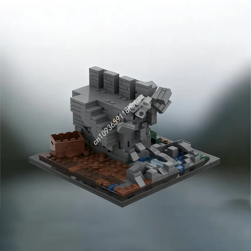 535 pièces MOC mieux appeler le Mason LOTR inspiré modèle jouet de construction cadeau de noël blocs Architecture assembler bricolage idée éducation