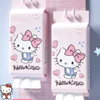 Sanrio Handkerchief Paper Pacha Dog Pink KT Cat Hanging Paper Large Bag Paper Wall-mounted Household Toilet Paper