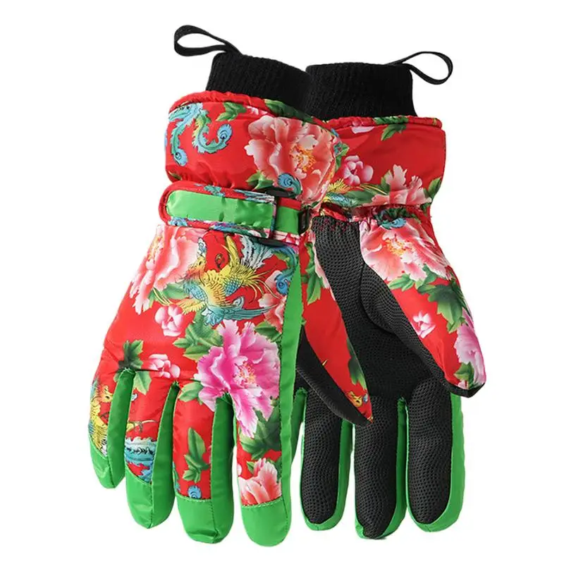 Ski Gloves Waterproof Gloves With Touchscreen Function Snowboard Thermal Gloves Warm Snowmobile Snow Gloves Men Women dropship