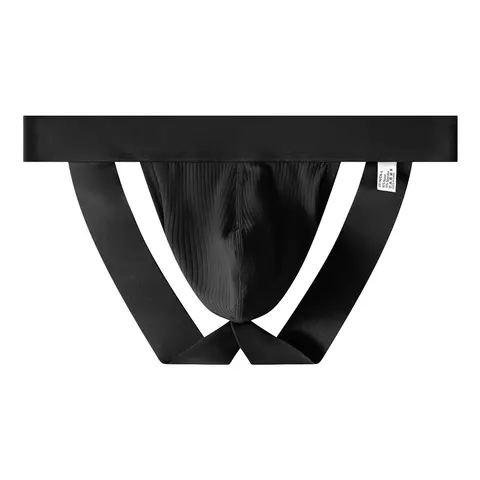 Cuecas masculinas de seda gelo roupa interior bolsa calcinha cintura baixa aberta bunda cuecas g cordas alta qualidade algodão jock cinta