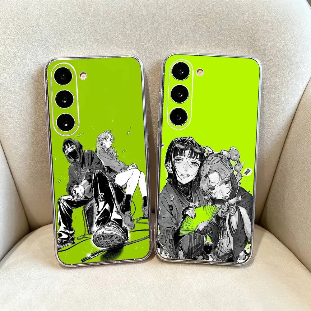 The G-guy A-Aya K-koga M-mitsuki-es Clear Soft Silicone Phone Case for Samsung Galaxy A71, A70, A30，A52, A51, A40,