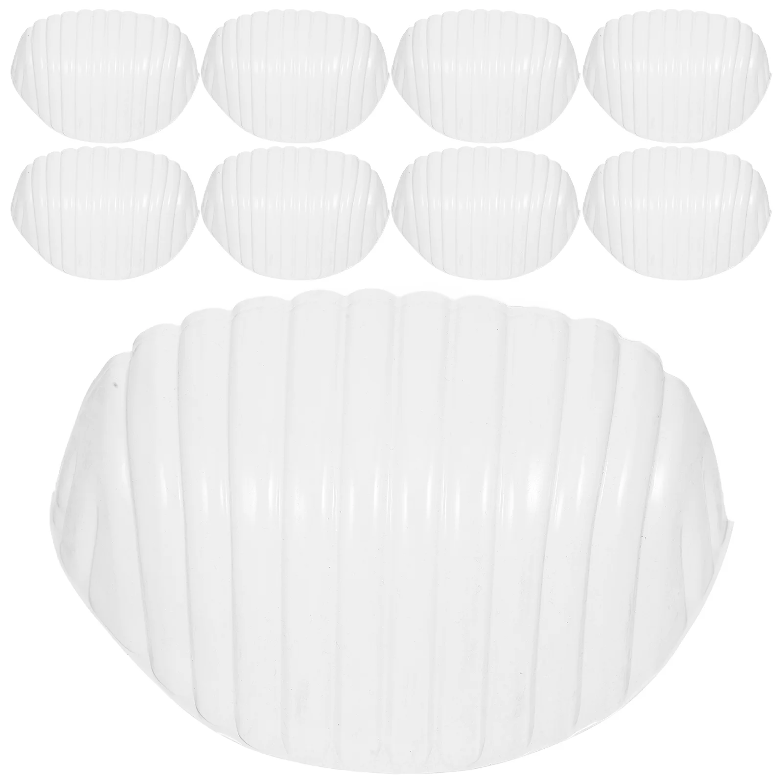 10Pcs Hat Support Cap Inner Insert PVC Plastic Shaper for Baseball Caps Lightweight Travel Friendly Hat Inserts