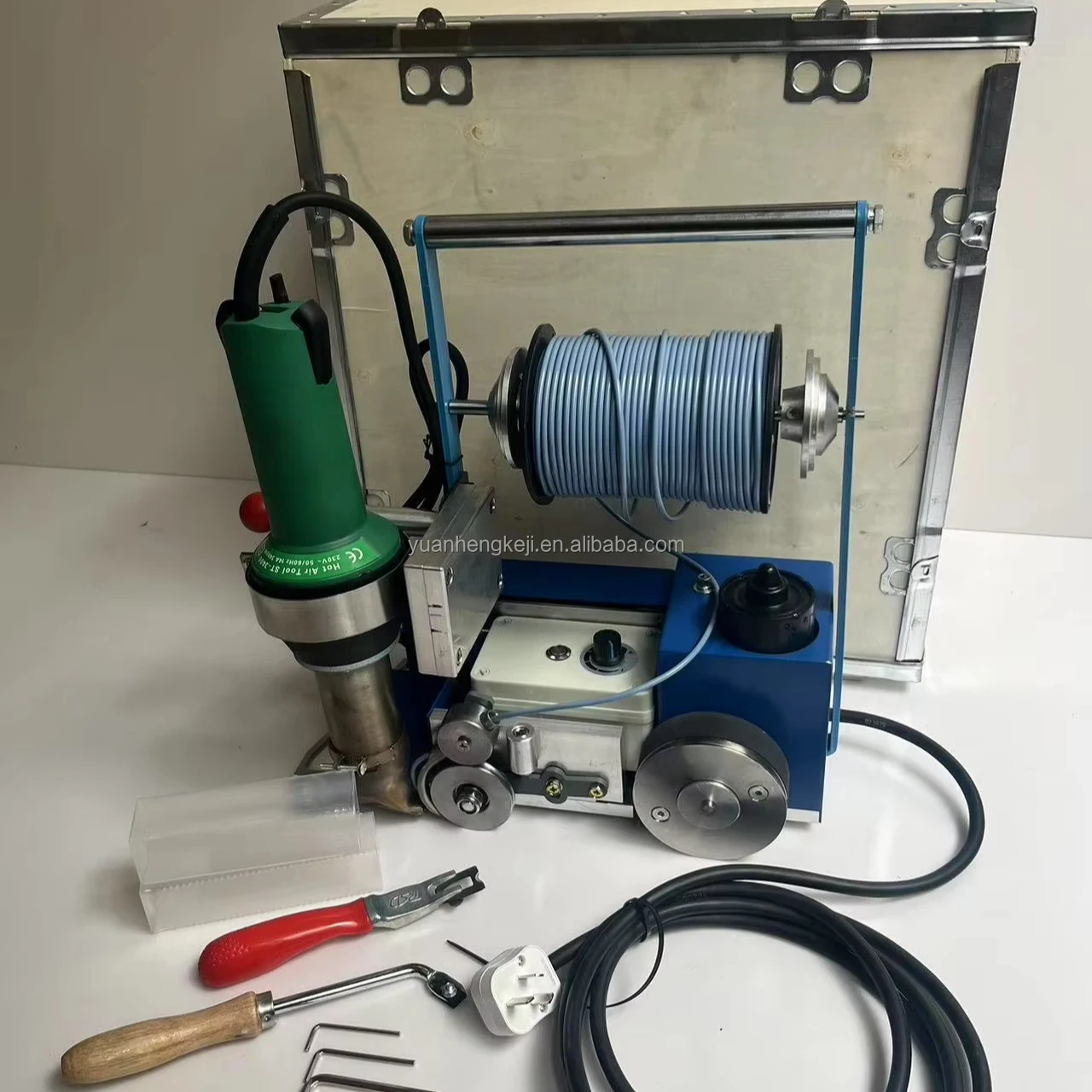 Automatic Vinyl Floor Welder, PVC and Linoleum Floor Hot Air Welding Machine