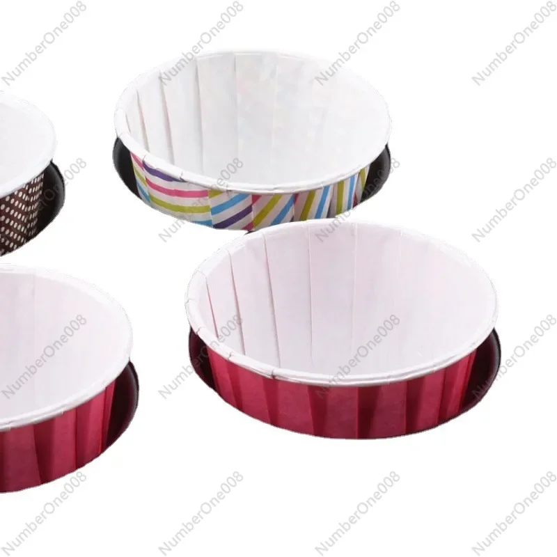 Cupcakes, Cupcakes with Lids, Curled Edges, Muffin Laminating Holders, Large, Medium and Small, 100 Pcs, Cross-border Delivery.