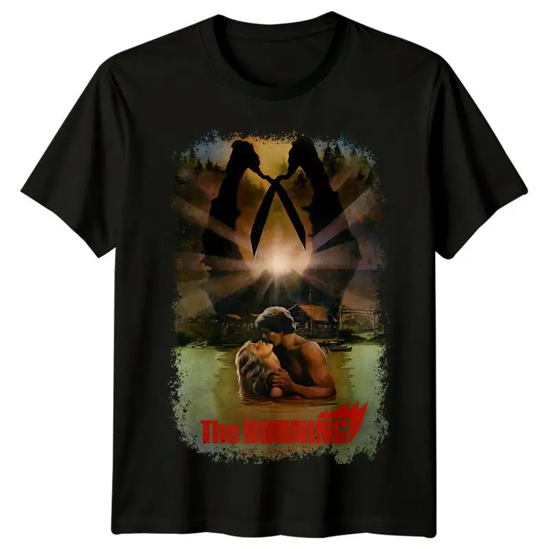The Burning 1981 Movie Poster Inspired  T shirt Retro 80s