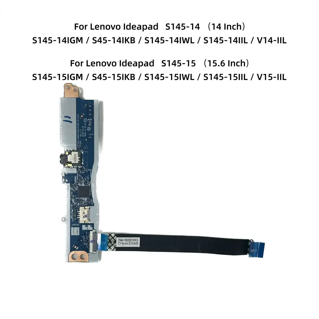 

For Lenovo S145-15IGM S145-15IIL/14IIL V14/V15 IIL Sound SD Audio Port -NS-C121