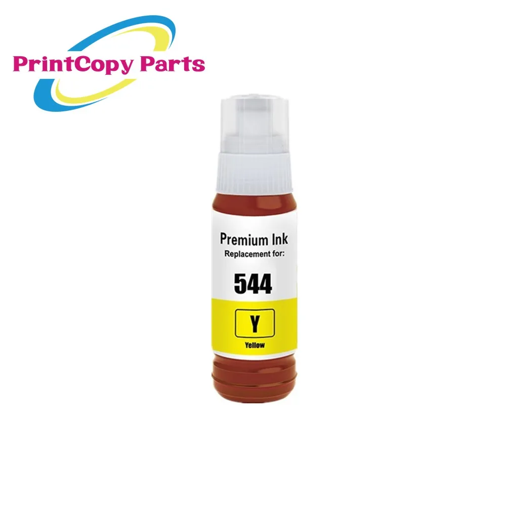 T544 Refill Ink for Epson L3110 544 for Epson EcoTank L3210 L1210 L1250 L3110 L3250 L3251 L3260 L5290 70ml/Bottle