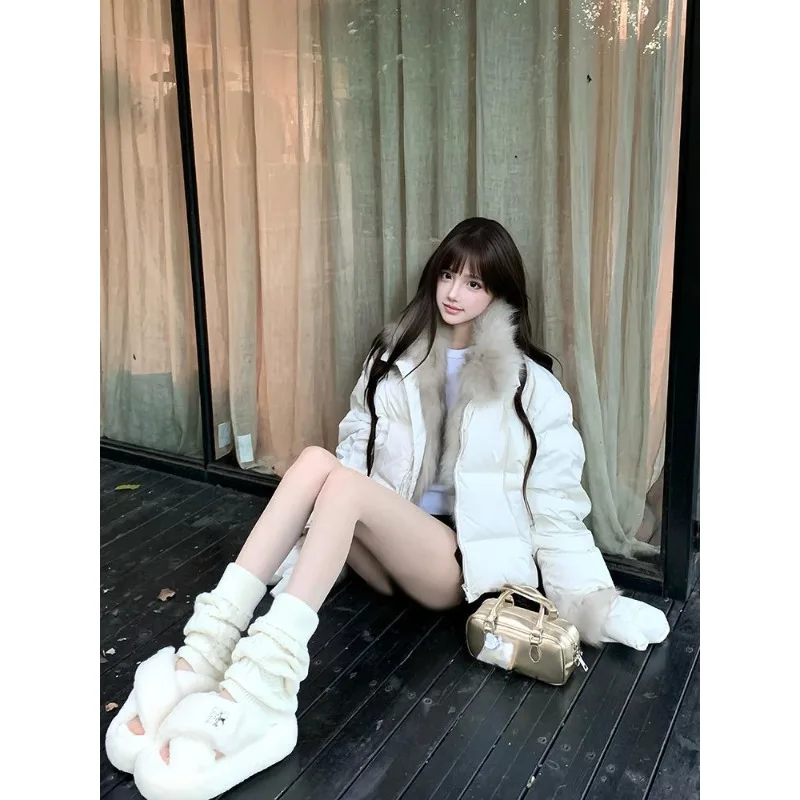 الكورية الأسرة الغنية ابنة الرياح أفخم الخبز القطن وسادة مبطنة المرأة شتاء جديد البيج الدافئة القطن وسادة مبطنة رائعة