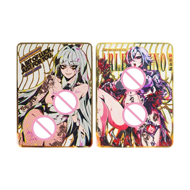 Japanese Anime Goddess Story Character Jessie Frieren  Houshou Marine Collectible Cards Christmas Birthday Gifts Children's Toys