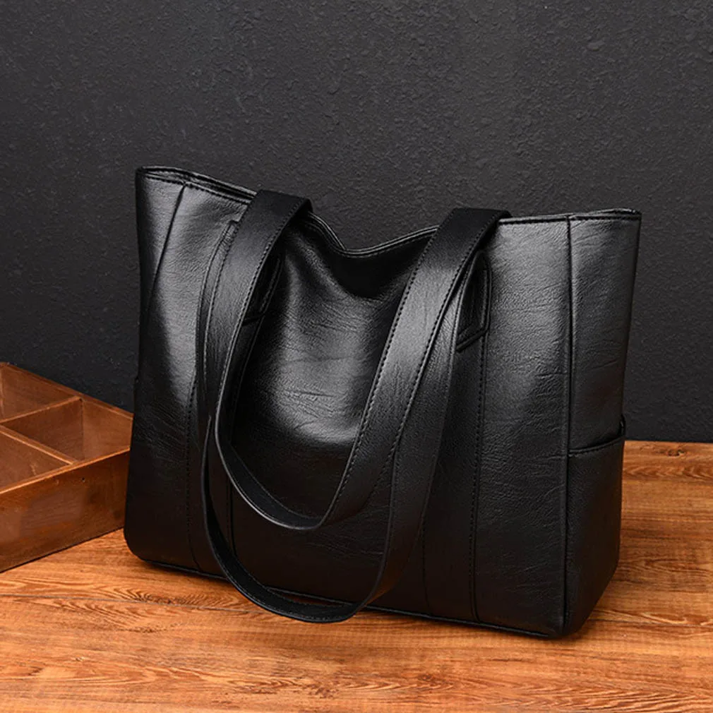 Soft Leather Handbags Women High Quality Casual Female Bags Ladies Luxury Designer Classic Multifunction Shoulder Bag Purse