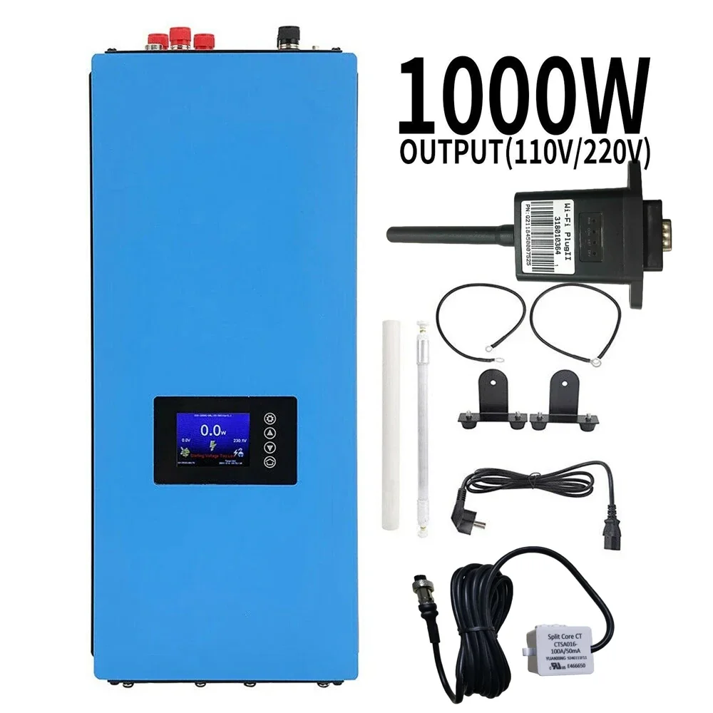 Wind Grid Tie Inverter with LCD&Dump Load resistor MPPT Pure Sine Wavefor 3phase AC output wind turbines,22-65V/45-90V to AC230V