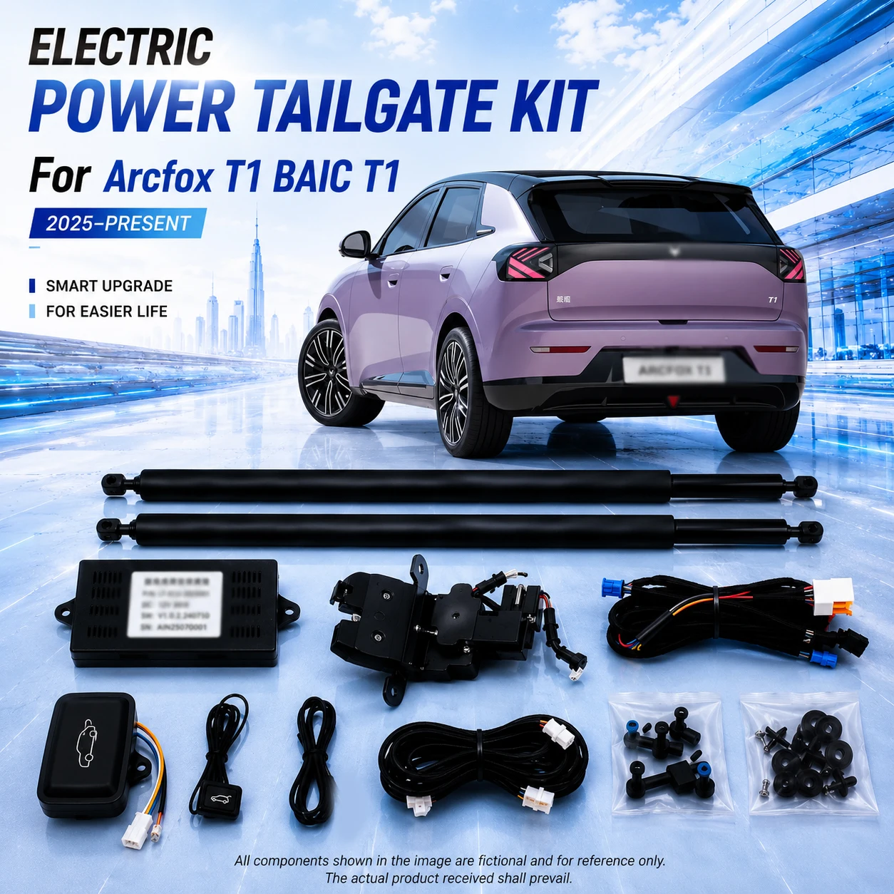 For Arcfox T1 BAIC T1 2025-present Electric Power Tailgate Kit Auto Open & Close OEM Style Easy Installation