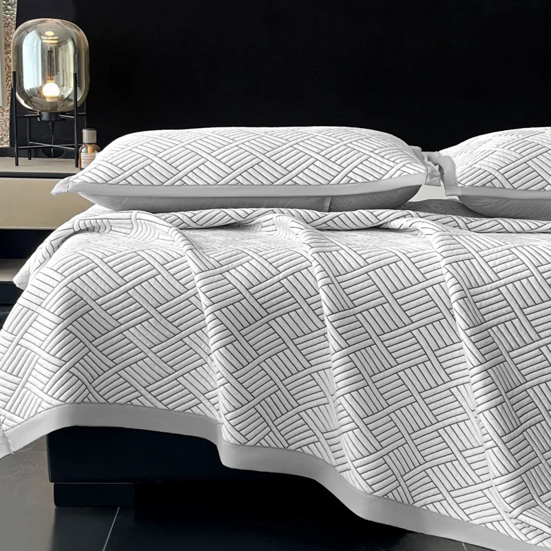 Cooling Mattress Pad Solid Color Washable Breathable PE Cold Silk Cooling Mat for Summer Bed Sofa Soft Thin Sleeping Pad Home