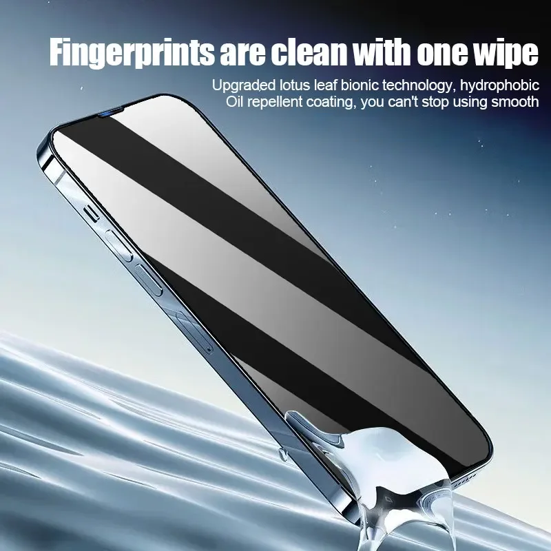 4Pcs Phone Screen Protector Privacy Tempered Glass For iPhone 16 Pro Max Glass Smartphone 15 14 Plus Protective Film 13 12 11