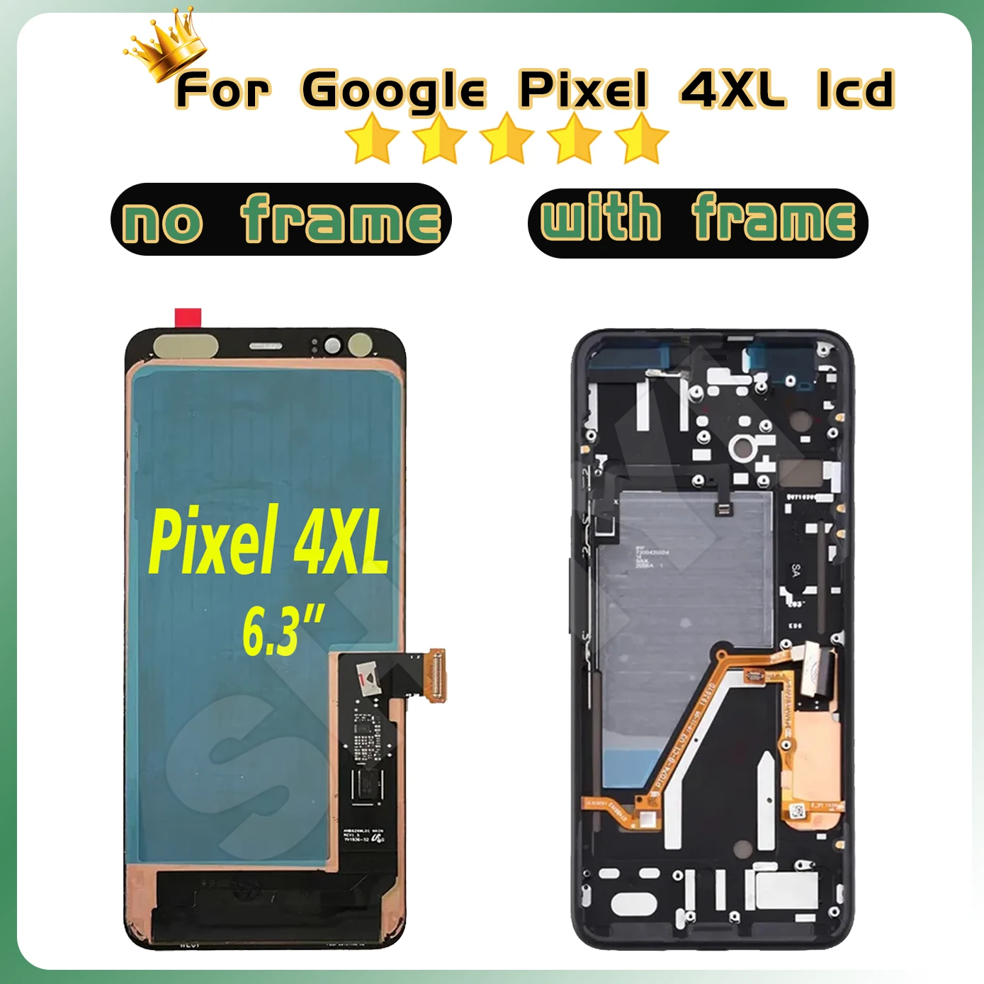 AMOLED AAA Quality LCD For Google Pixel 4 G020M LCD Screen Display Touch Panel For Google Pixel 4 XL 4XL G020P Digitizer Screen