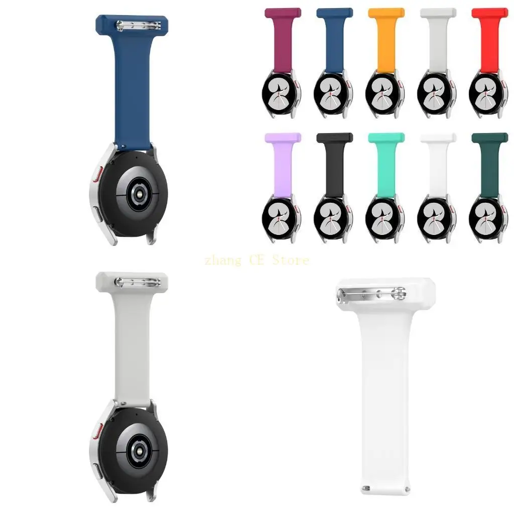 

M5TD 20mm Brooch Strap Band for VivoMove Doctor Nurse Watchband Bracelet