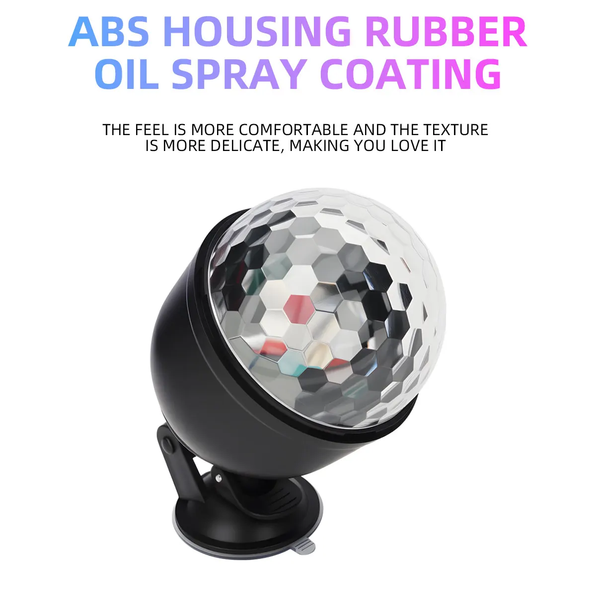 USB LED DJ Ball música ritmo luz RGB proyector giratorio fiesta luces decorativas para regalo de Navidad fiesta dormitorio