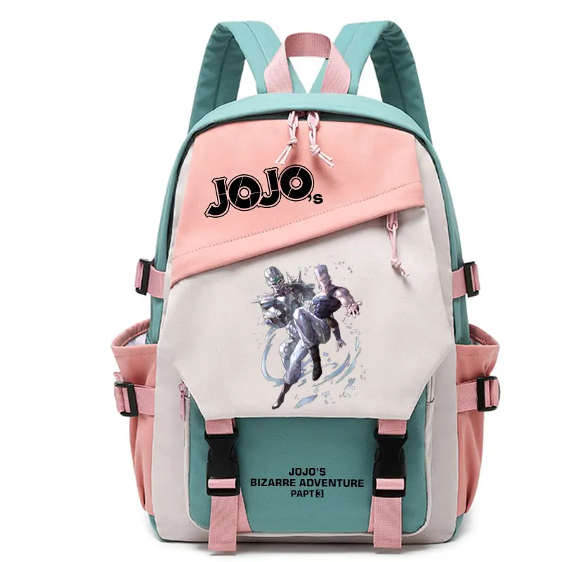 Anime JoJo Bizarre Adventure Cosplay Student School bags 