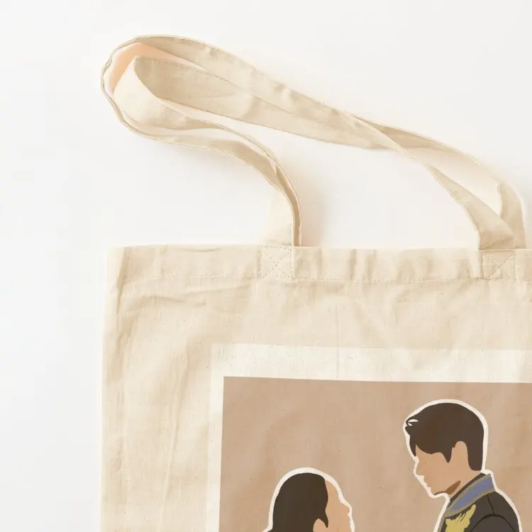 المشهد المميز Jeong Tae-Eul و Lee Gon The King Eternal Monarch حمل حقيبة مخصصة حقيبة يد قماش حقيبة تسوق