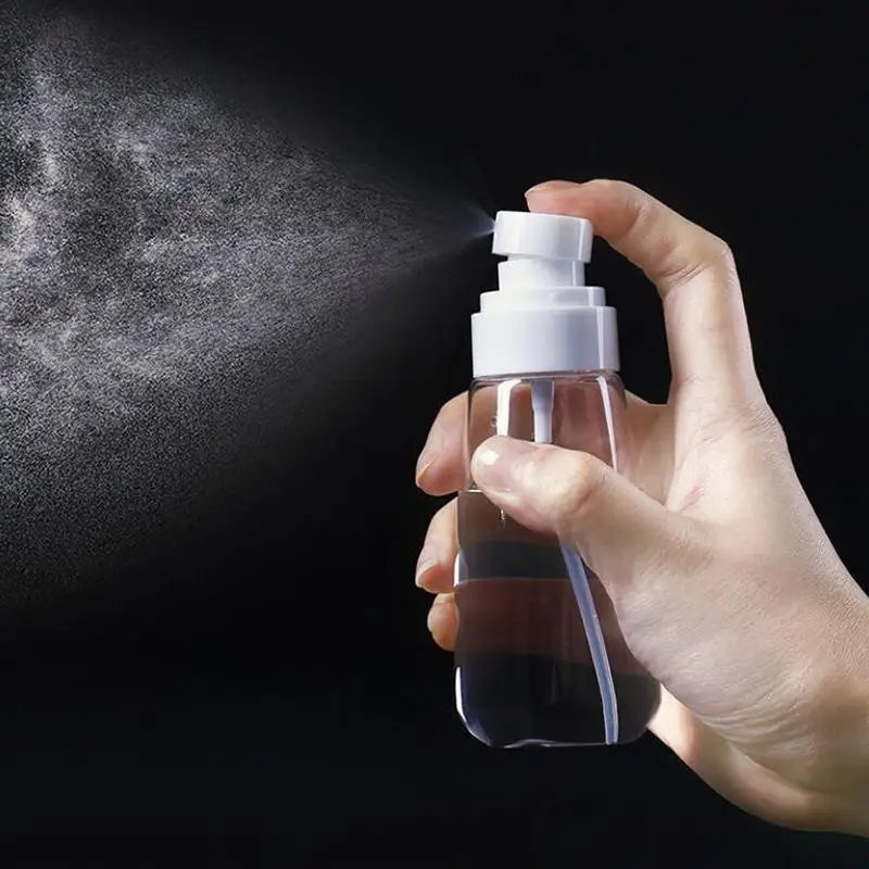 

1PCS 30ml 60ml 80ml Transparent Refillable Bottle Plastic Perfume Bottle Atomizer Empty Spray Bottle Portable Travel Accessories