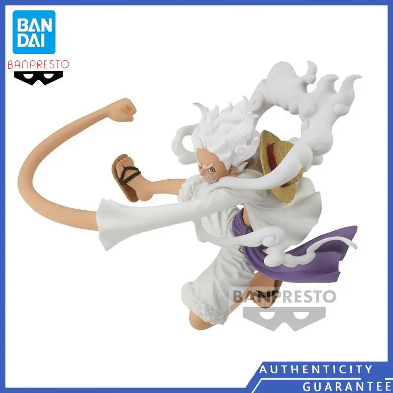 

[В наличии] Bandai BANPRESTO, 13 см, Боевая запись, снаряжение Луффи, пятое: Бог Солнца, Ника, аниме фигурка, модель, игрушки, подарки для мужчин