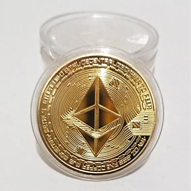 20pcs  Ether Gilded Commemorative Coin