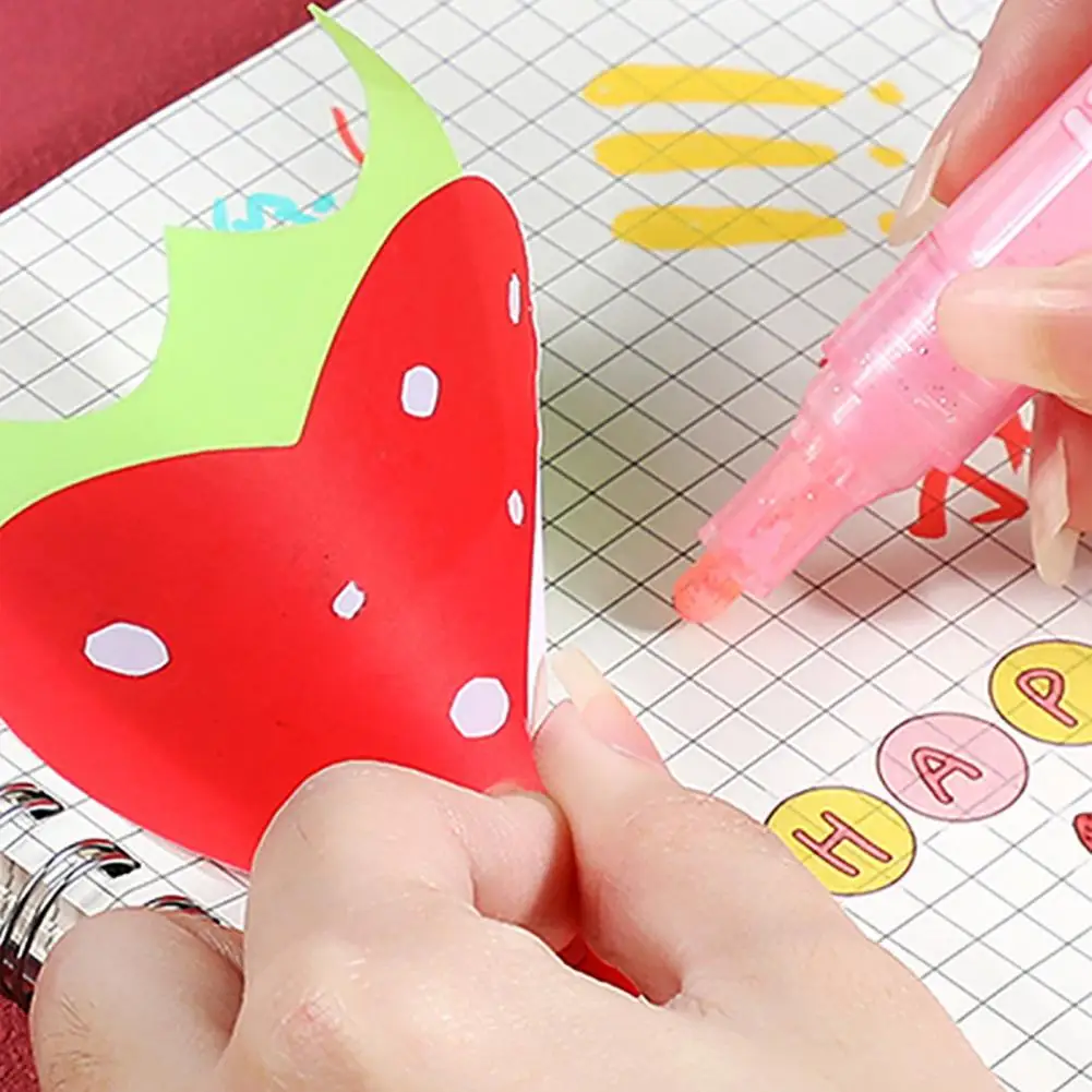 Glue Dispensing Pen  Beautiful Scrapbooking Liquid Glue Stick  Creative Glue Pen