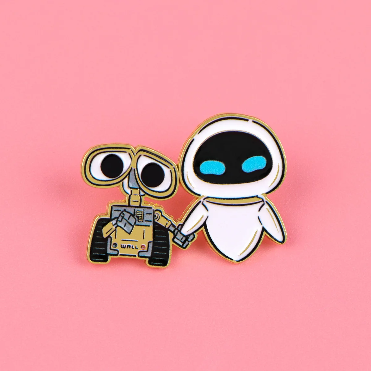 Cute Enamel Pin Cartoon Robot Brooch For Coat Women's Brooches Fashion Lapel Badges Jewelry Gift for Couple image 3