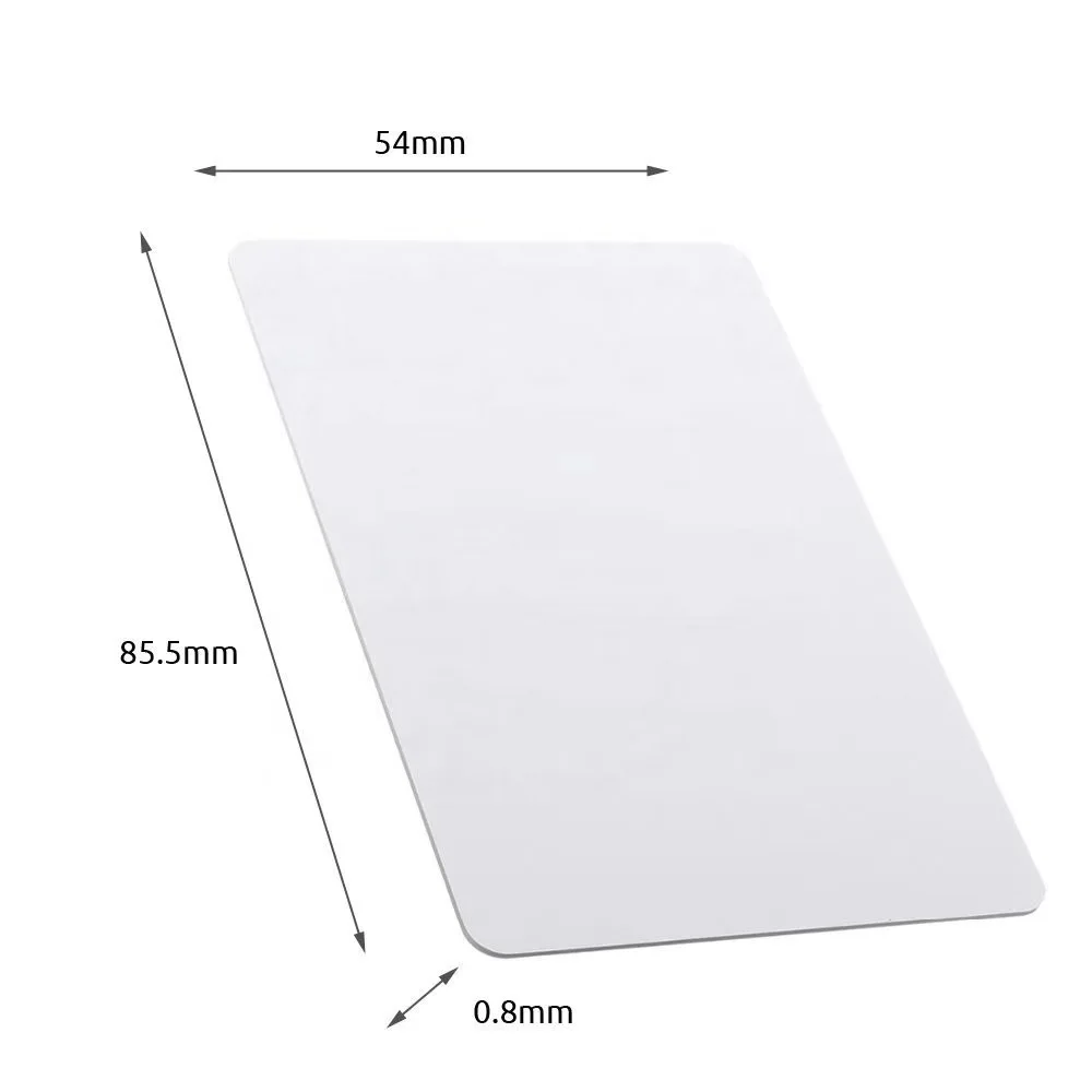 10/20 قطعة بطاقة CUID Gen2 أندرويد NFC متغيرة لـ S50 13.56 ميجا هرتز كتلة بطاقة 0 قابلة للكتابة NFC بطاقة سحرية صينية قابلة لإعادة الكتابة نسخة استنساخ