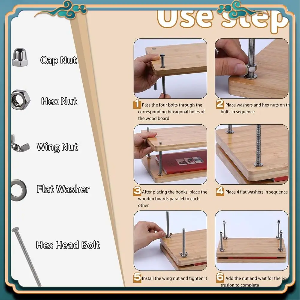 (جديد) - مجموعة تجليد الكتب، مستلزمات التجليد، مجموعة أدوات تجليد مجلد العظام للمبتدئين، مجلد العظام، مناسبة للاستخدام بنفسك