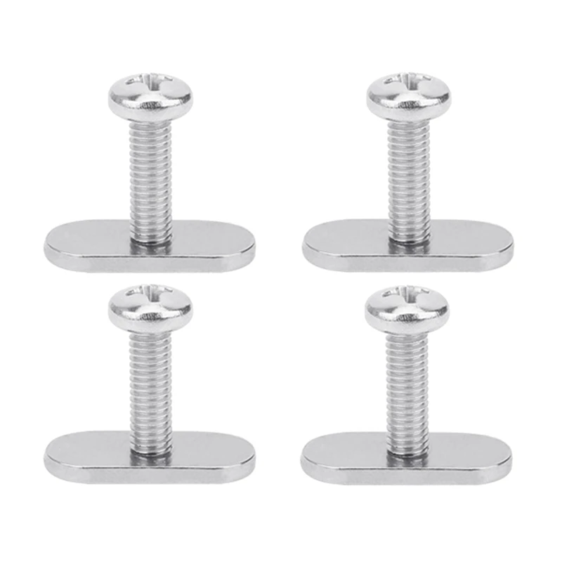 8 Pcs Kayak Rail/Track Screws & Nuts T Slot Bolt Replacement Stainless Steel Gear Mounting Bolt Kayak Accessories