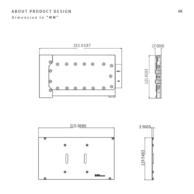 

Блок графического процессора Bykski для PNY GeForce RTX 5090 32 ГБ GDDR7, водяной охладитель видеокарты Metal Edition, радиатор охлаждения ПК, N-PNY5090-SR
