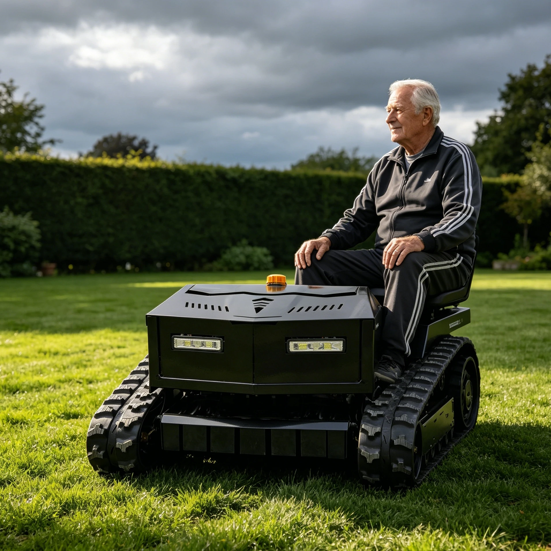 

Waterproof lawn mower remote controlled Brushless motor 1500 ㎡/h 500MM 60° Support customization Powerful Garden Lawns