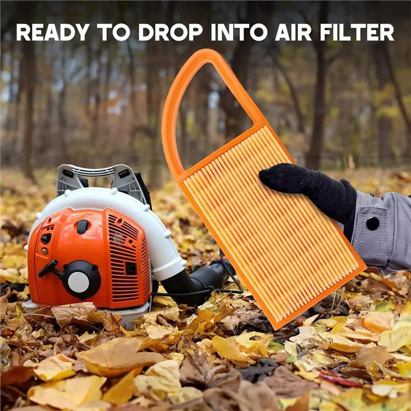 A93E-BR600 Air Filter For S-Tihl BR500 BR550 BR 600 Backpack Leaf Blowers Parts Replace 4282-141-0300 4282-141-0300B
