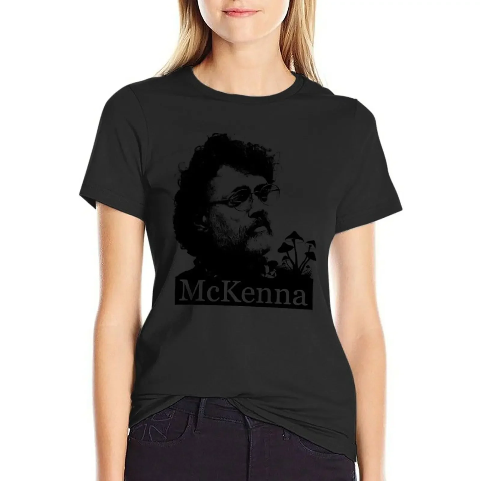 

Mckenna T-Shirt cute clothes animal print vintage clothes white t-shirt dress for Women sexy