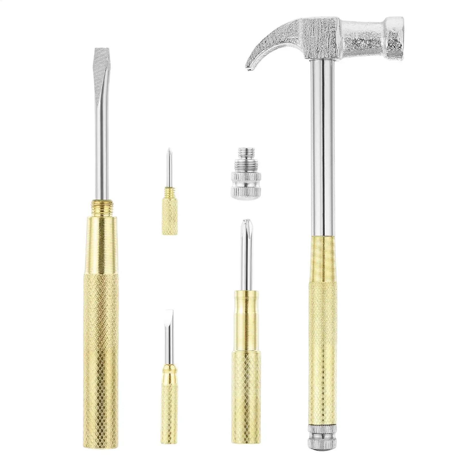 

Tiny Hammer Short Hammer Lightweight Anti-Slip Screwdriver Mallet for Blacksmithing Woodworking Automotive Camping