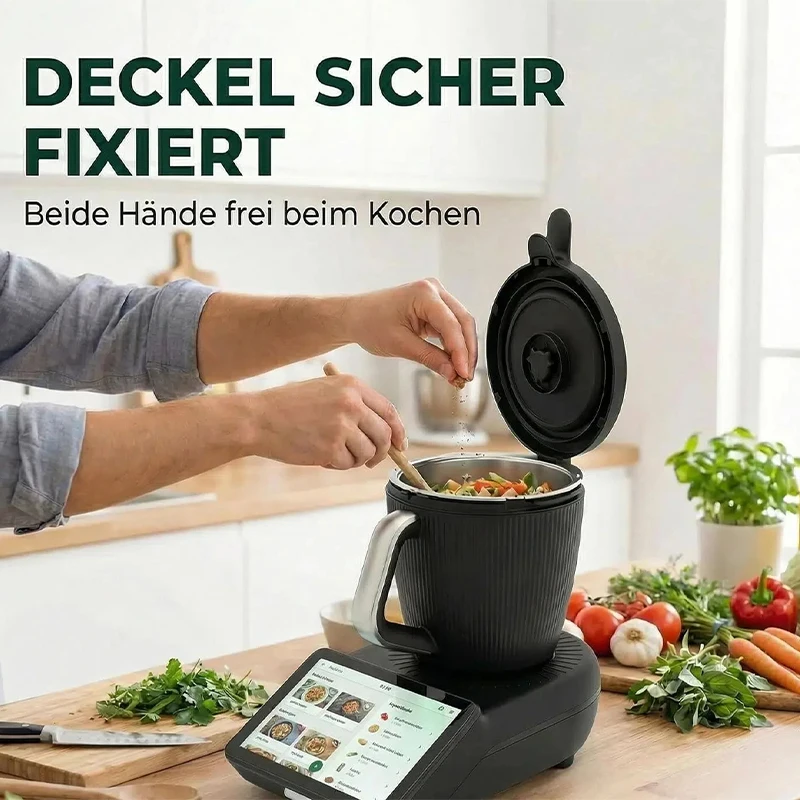 Lid Clip Lock Stabilizer for Thermomix TM7 Cooking Machine Essential Kitchen Specialty Tool