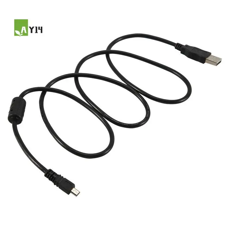 AY14 -UC-E6 Data Cable Digital Camera USB Mini 8 Pin Universal For Nikon Fuji Panasonic Olympus Sony With Magnetic Ring