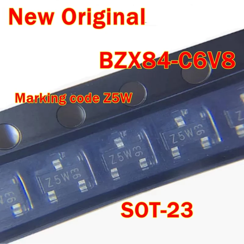 

New and Original LBZX84C6V8 BZX84C-6V8 BZX84-C6V8 SOT23 6.8V Zener Diodes marking code Z5