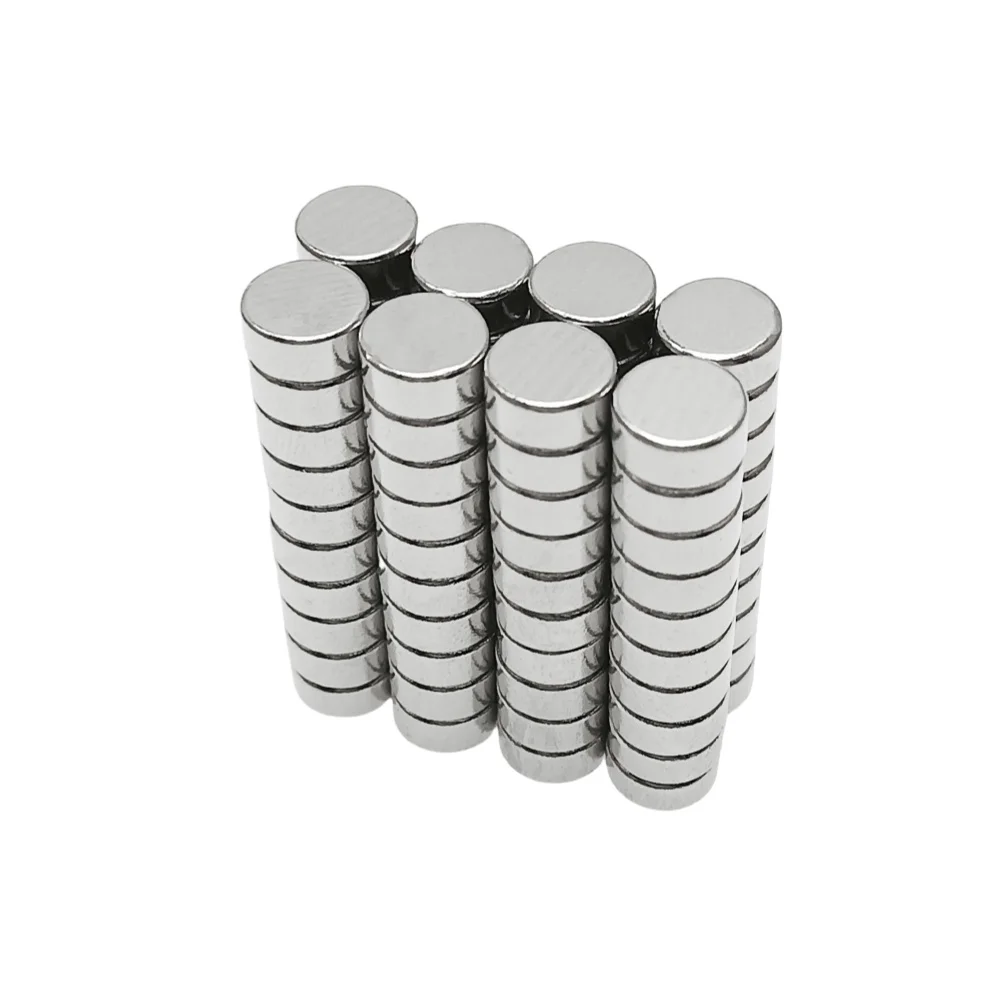 50~500pcs 7*2 Mm Disc Neodymium Magnet Strong 7x2mm N35 Round Ndfeb Magnet 7x2 Powerful Magnetic Magnets For Craft 7 Mm X 2 Mm