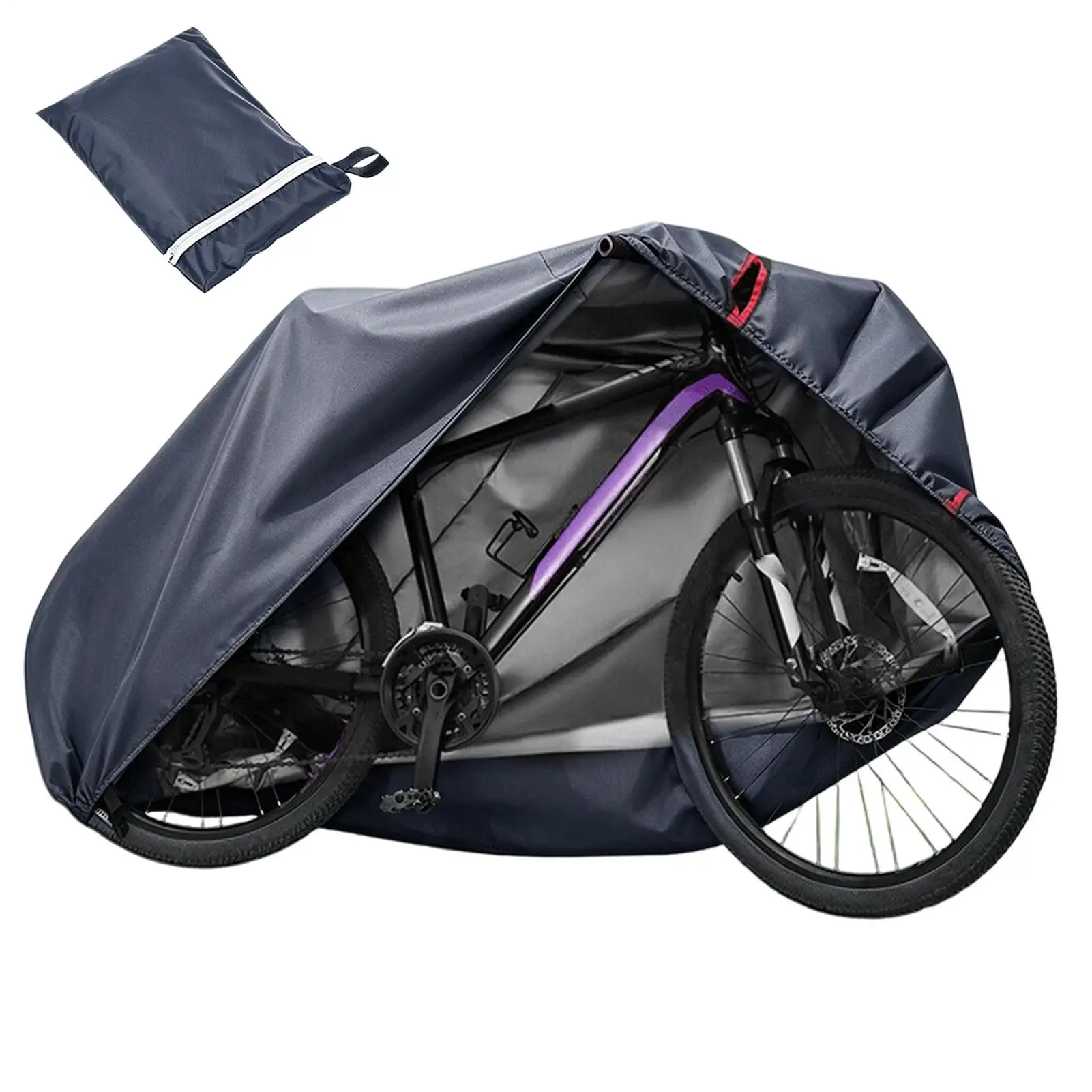 Bicycle rain cover made of high-quality Oxford cloth, large bicycle rain and sun protection cover, easy to store, waterproof