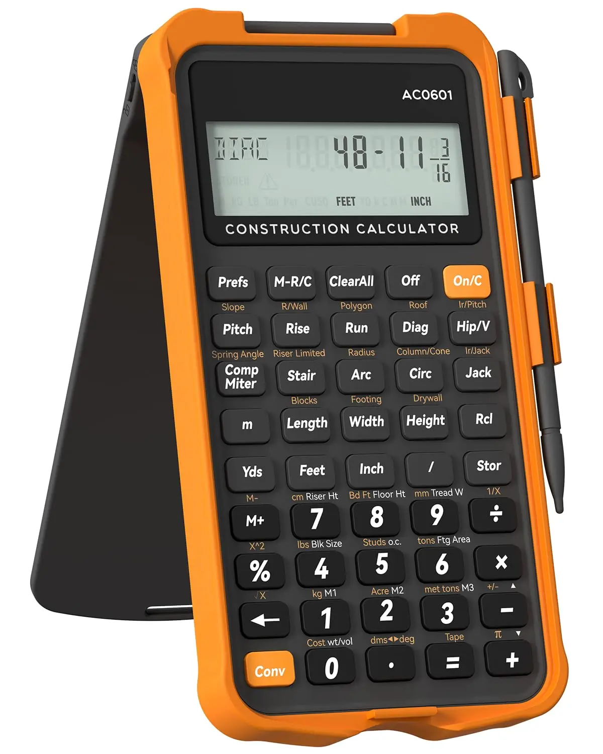 

Construction Calculator with Writing Tablet Industrial & Scientific Engineering Calculator for Contractor Concrete Pocket 2026