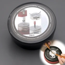 Plastic Watch Dial Protecting Watch Case Back Pad Protect HOROTEC Watch Hand Remokever Transparent Watch Repair Tool for Watchma
