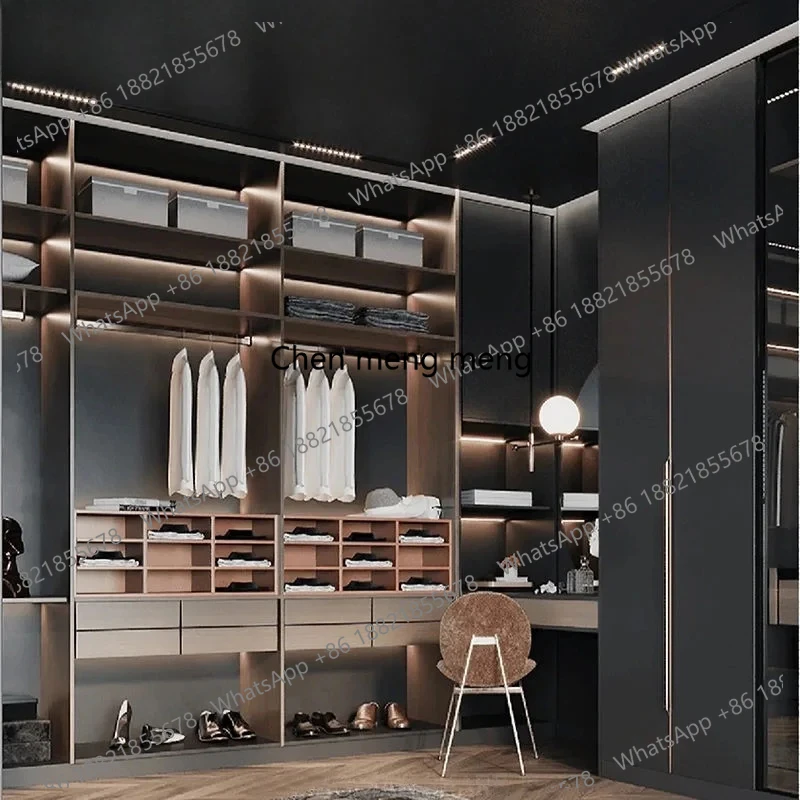 Cloakroom Storage Locker Customized Closet Showroom Closet Showroom Storage Cabinet Home Wardrobe Shopping Mall Display Cabinet
