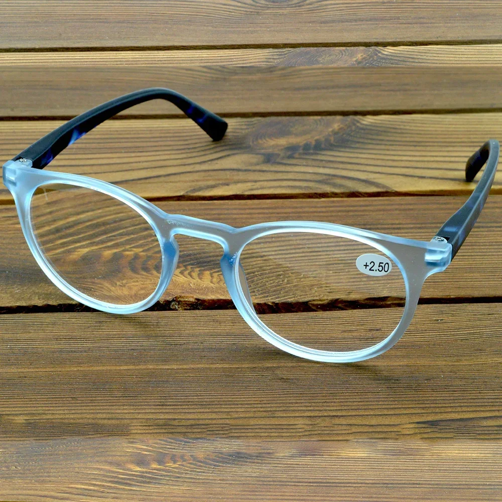 

TR90 Spring Hinge Classic Fashion Round Retro Multi-layer Coating Reading Glasses +0.75 +1 +1.25 +1.5 +1.75 +2 +2.5 +2.75 to +4