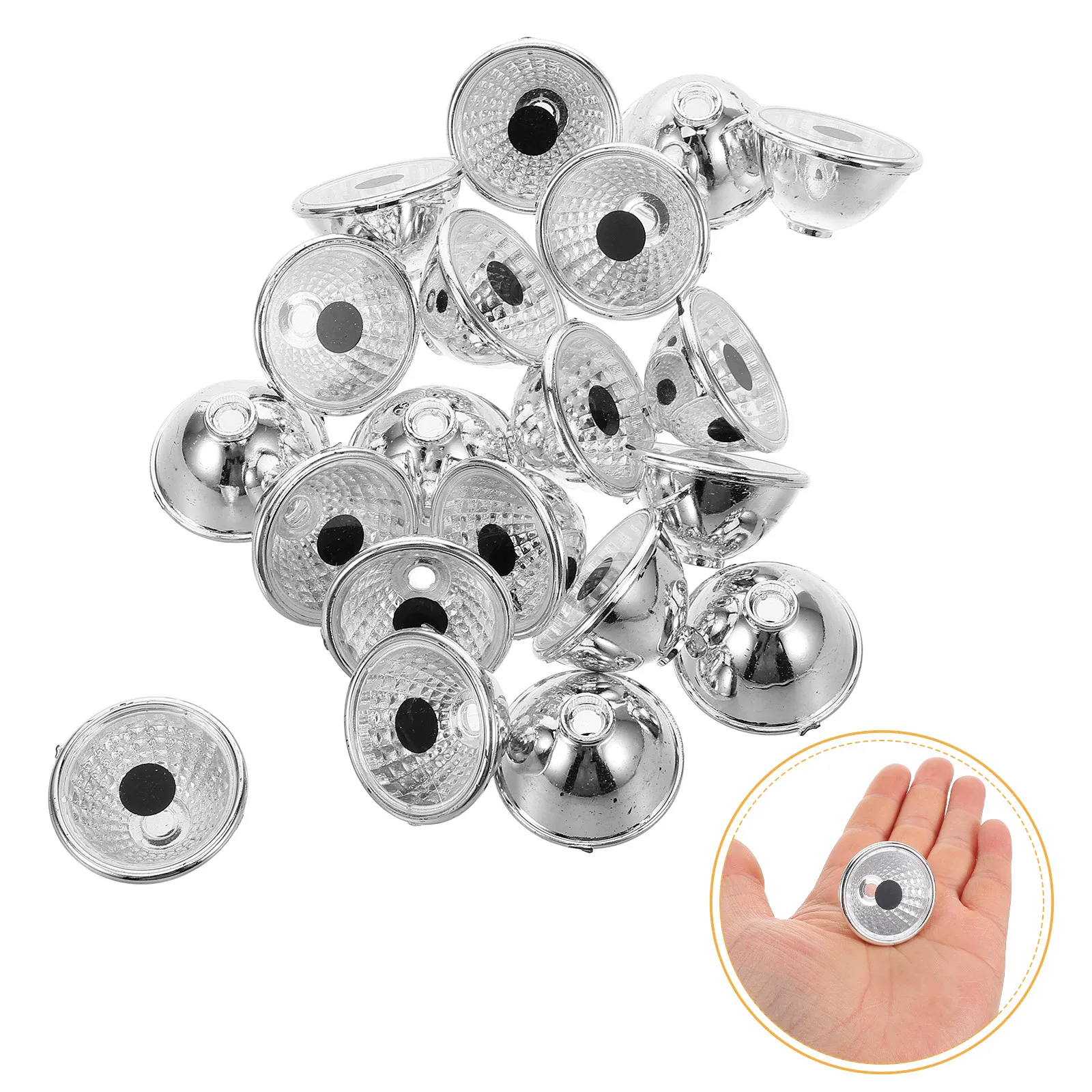 

100Pcs Solar Powered Light Beads for Garden Statues Waterproof Decorative Small Spotlight Lamp Cover DIY Outdoor Night Lights