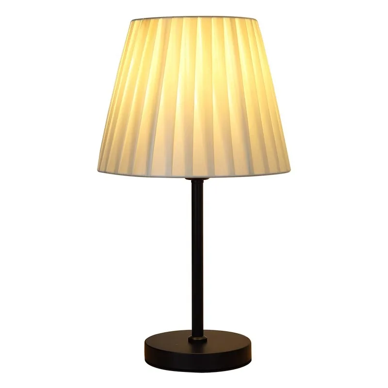 

Nordic bedroom modern, bedside lamp high sense ins style girl light luxury simple retro cross-border, decorative desk lamp