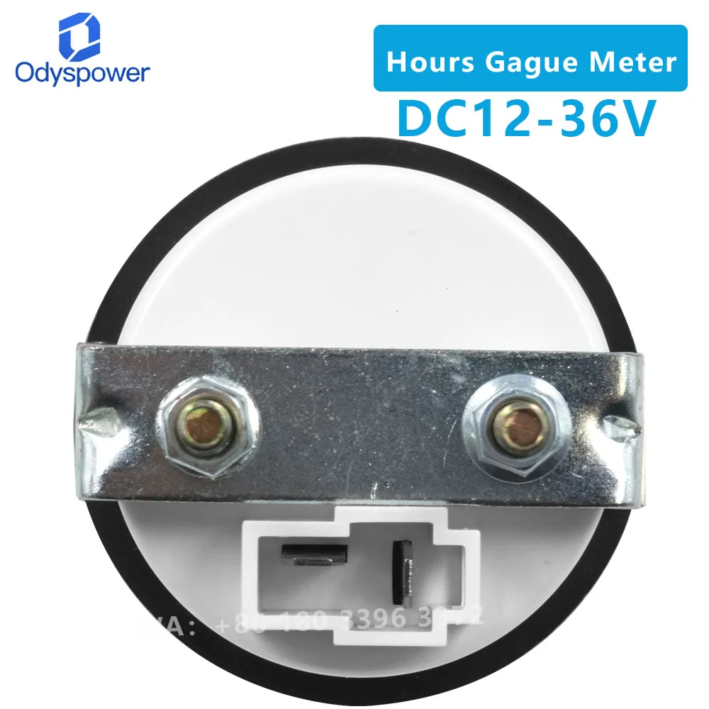 12V-36V Marine Quartz Timer Hourly Table Waterproof Timer Circular Timer Suitable For Ships And Cars
