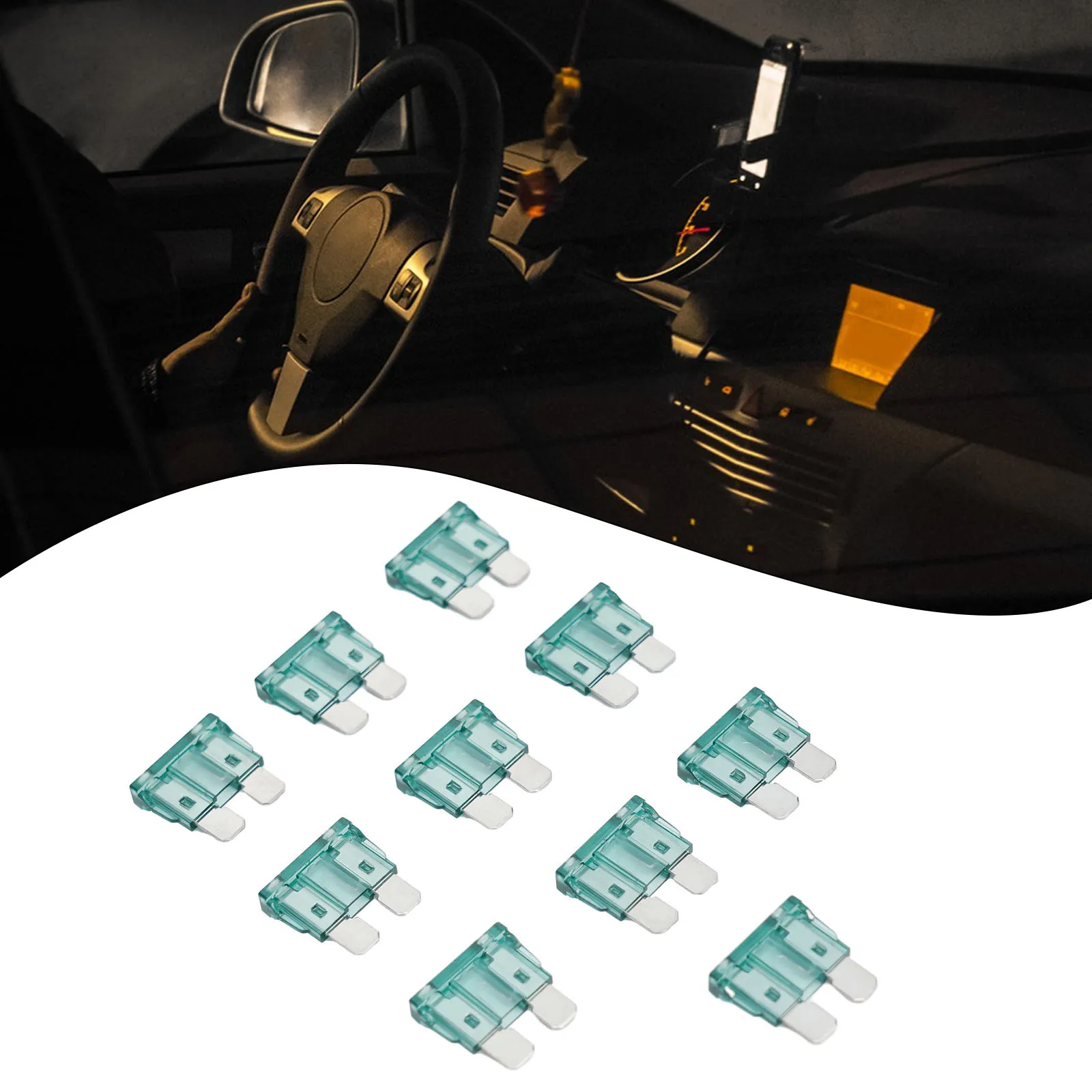 Motorcycle Fuse ABS Accessories New Practical For Most Car Models Motorbike Blade Fuse Standard ATO/ATC Motorcycle