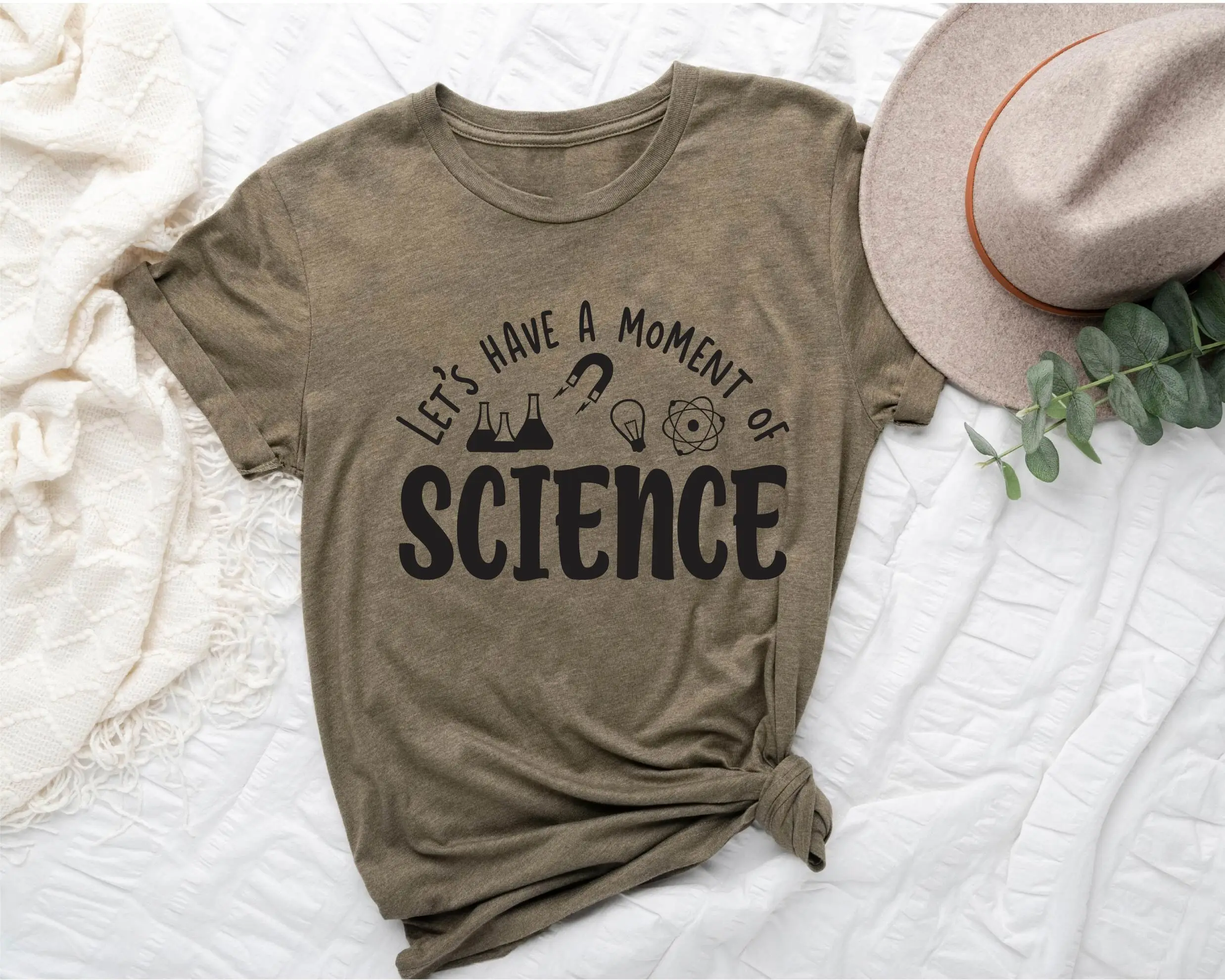 Let'S Have A Moment Of Science T Shirt Chemistry Scientist For